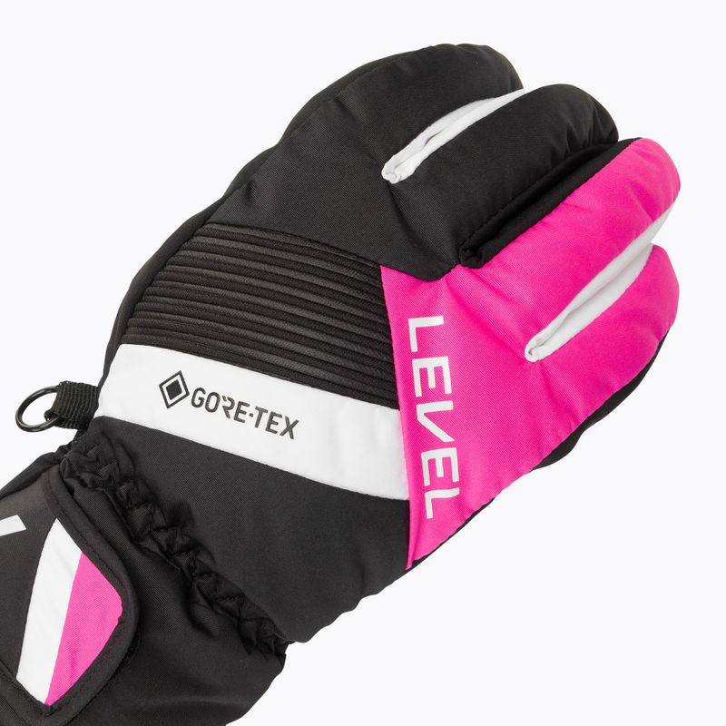 Level Neo JR mănușă de schi pentru copii Gore-Tex fucsia 4