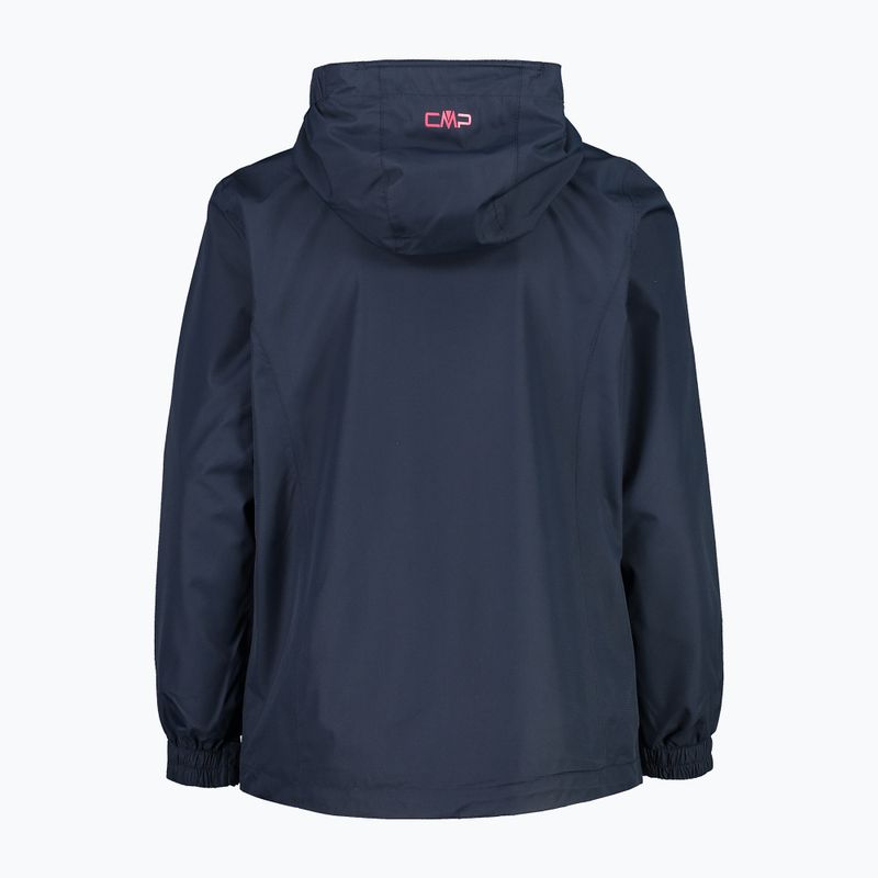 Jachetă de ploaie cu membrană CMP G Fix N950 pentru copii, negru 39X7985/N950/110 8
