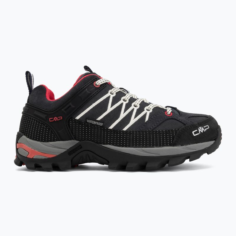 Încălțăminte de trekking pentru femei CMP Rigel Low Wp antracite/off white 2