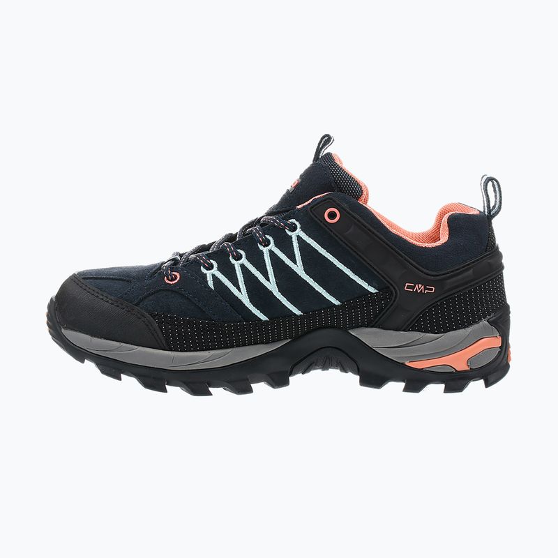 Încălțăminte de trekking pentru femei CMP Rigel Low blue/giada/peach 3