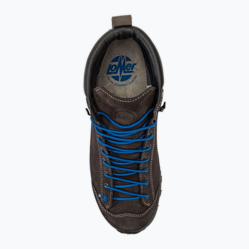 Încălțăminte de turism pentru femei Lomer Bio Naturale Mid Mtx Suede antra/laguna 5