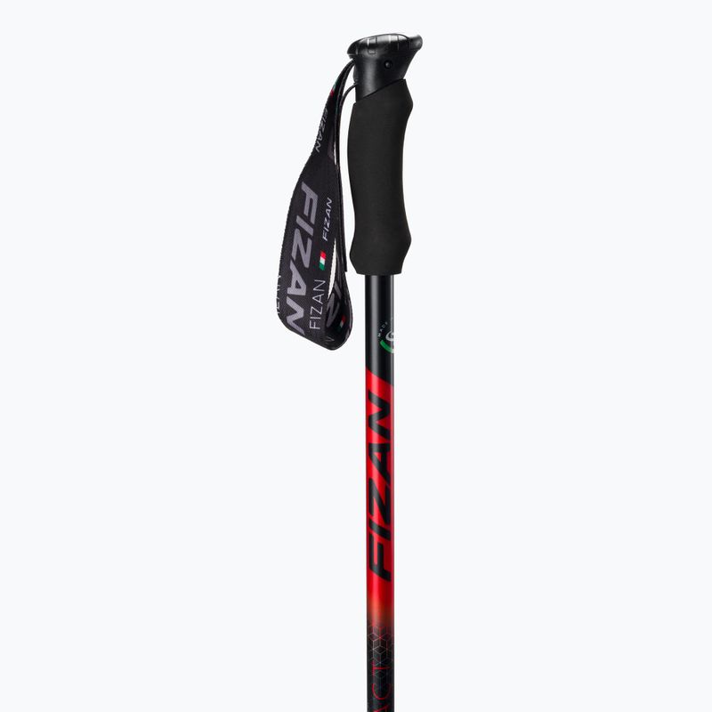 FIZAN Compact trekking poles roșu S20 7104 2