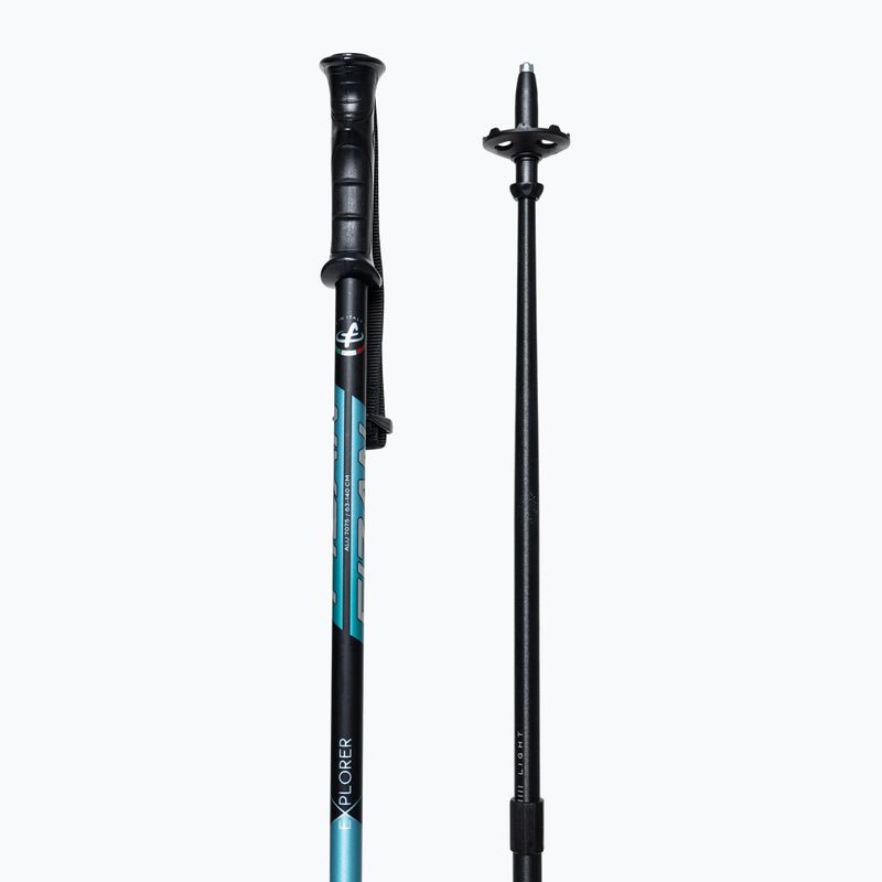 Fizan Explorer bețe de trekking albastru S20 7521