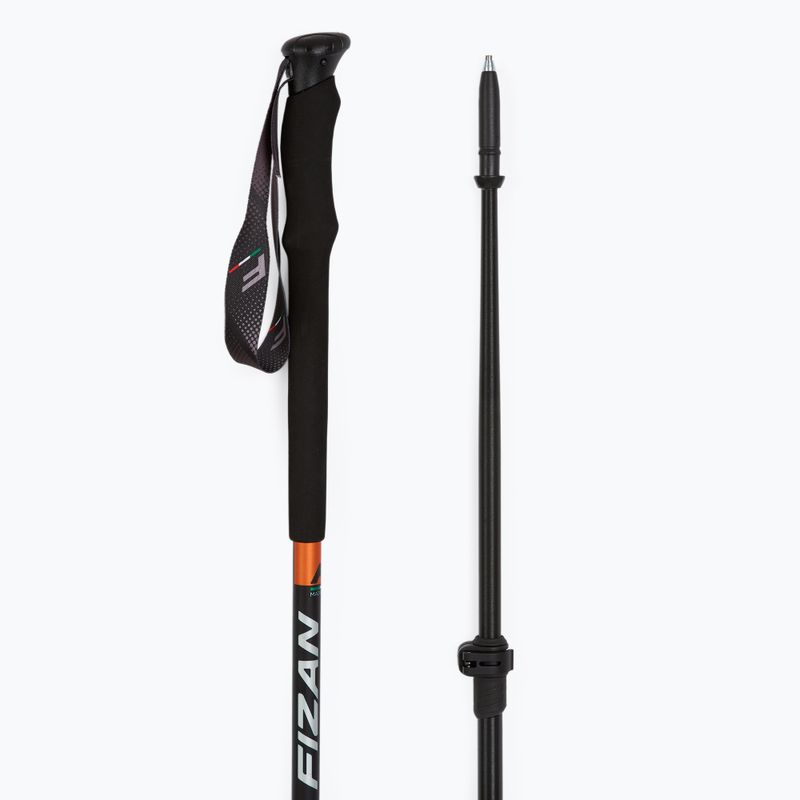Fizan Elbrus trekking poles negru-roșu S20 7507 3