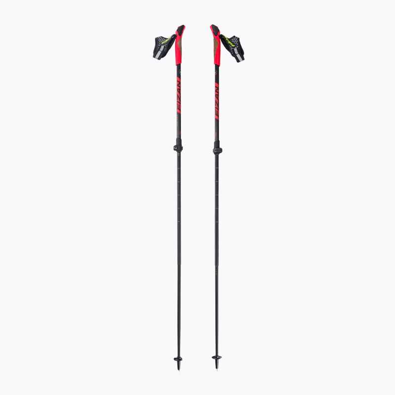 Bețe de mers nordic FIZAN Revolution PRO roșu S22 7532