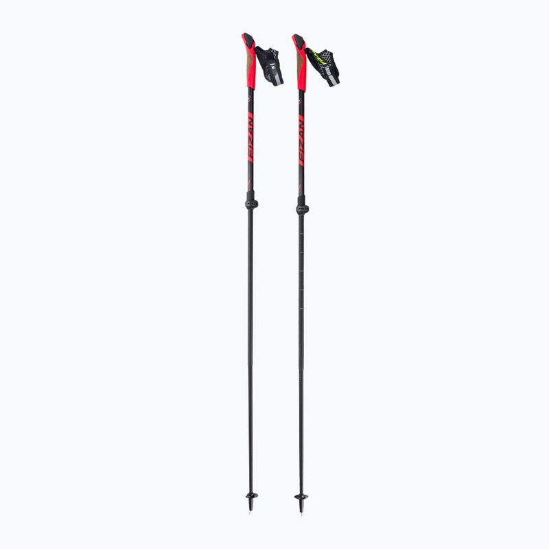 Bețe de mers nordic FIZAN Revolution PRO roșu S22 7532 2