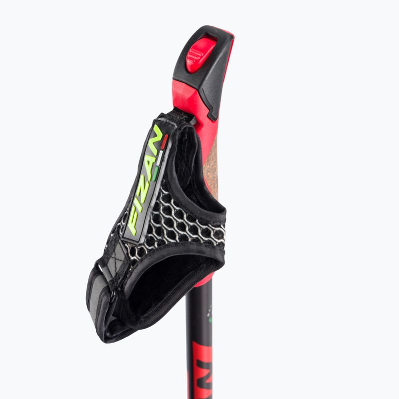 Bețe de mers nordic FIZAN Revolution PRO roșu S22 7532 4