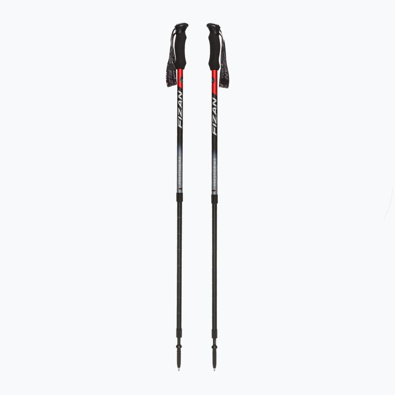 Bețe de trekking FIZAN Prestige Antishock red S21 7502