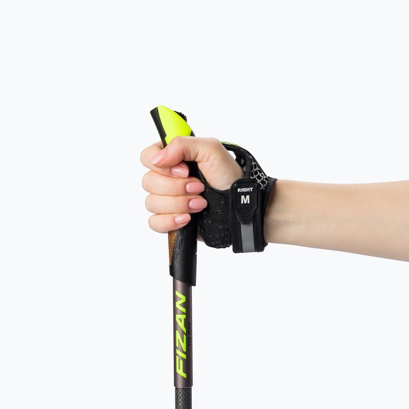 Bețe de mers nordic Fizan Carbon 3K gri 4