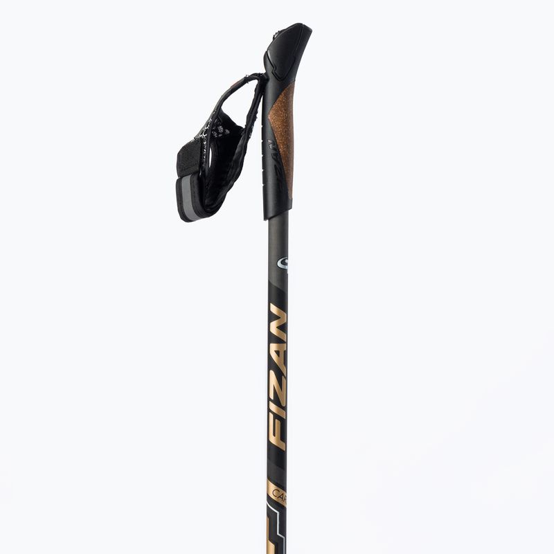 Bețe de mers FIZAN Runner Gold Nordic, auriu, S21CA04 2