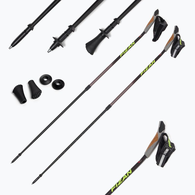 Fizan Speed Impulse, bețe de nordic walking gri S21 7540 3