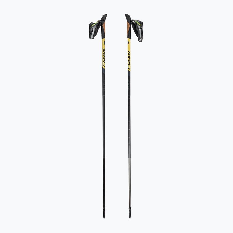 Fizan Lite, bețe de nordic walking galben S22 7108