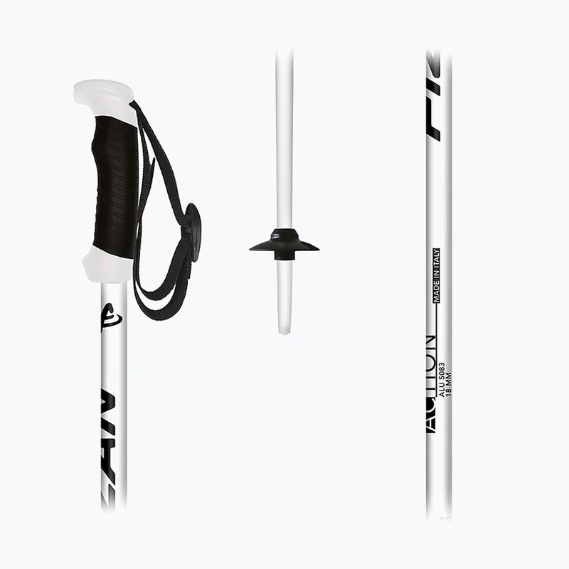 Bețe de schi Fizan Action Pro white 4