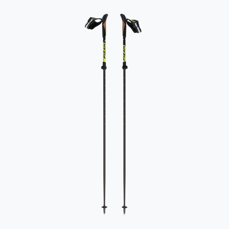 Bețe de nordic walking Fizan Tecno Race yellow/grey