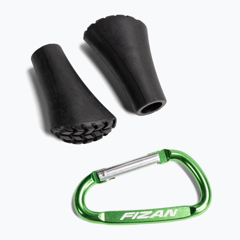 Bețe de nordic walking Fizan Tecno Race yellow/grey 5
