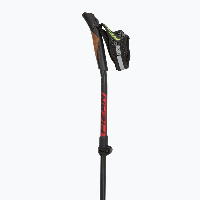 Bețe nordic walking Fizan Tekno Race Impulse red 2