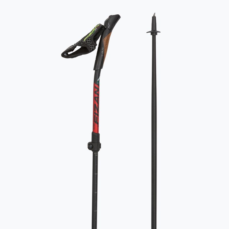 Bețe nordic walking Fizan Tekno Race Impulse red 3