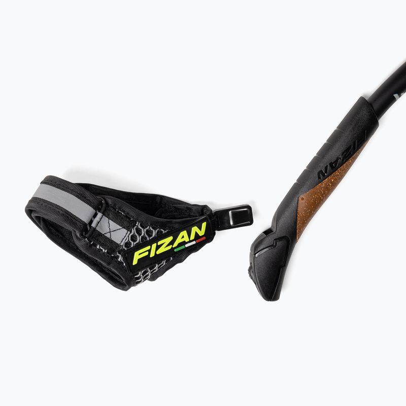 Bețe de nordic walking Fizan Carbon 3K Impulse red/grey 3