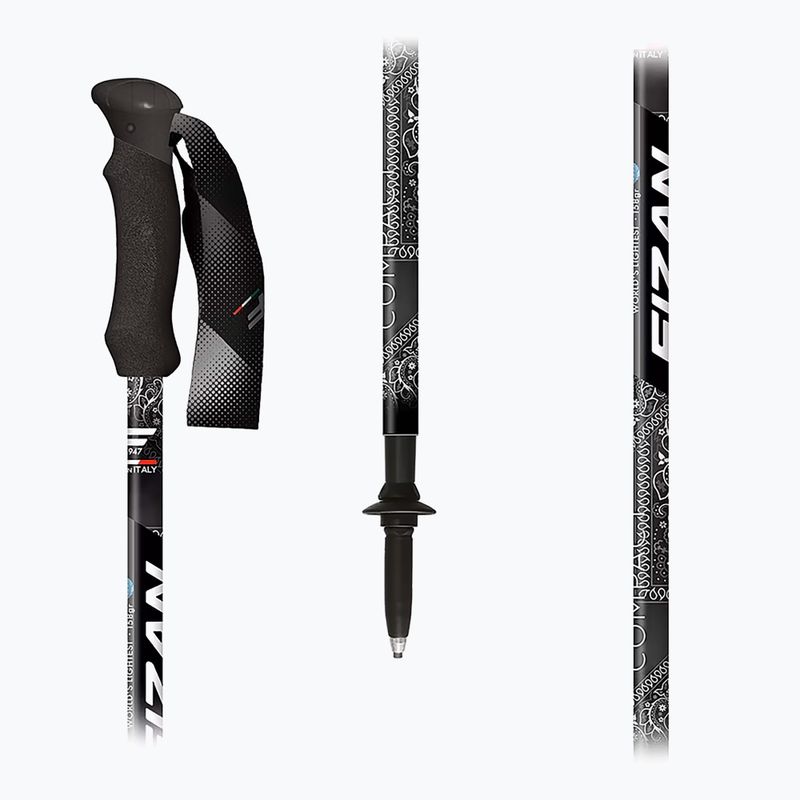 Bețe de trekking  Fizan Compact MS black 2