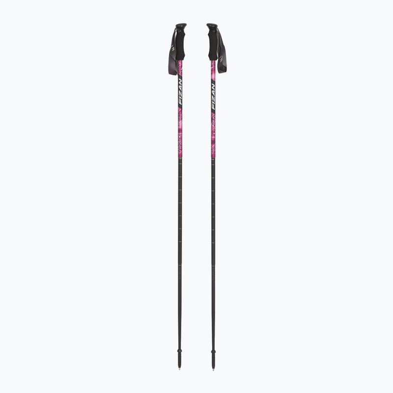 Bețe de trekking Fizan Compact MS magenta