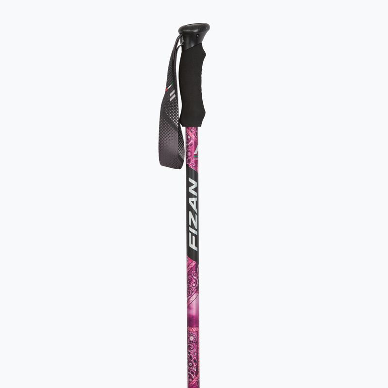 Bețe de trekking Fizan Compact MS magenta 2