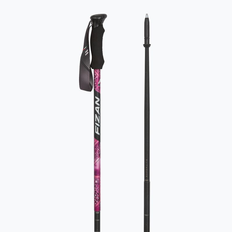 Bețe de trekking Fizan Compact MS magenta 3