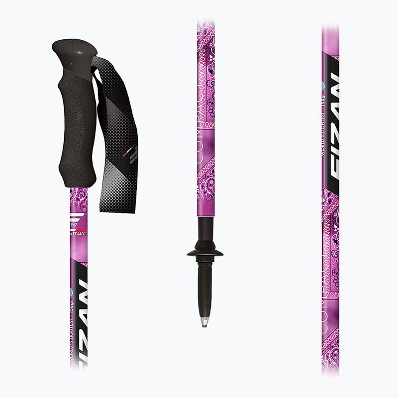 Bețe de trekking  Fizan Compact MS magenta 2