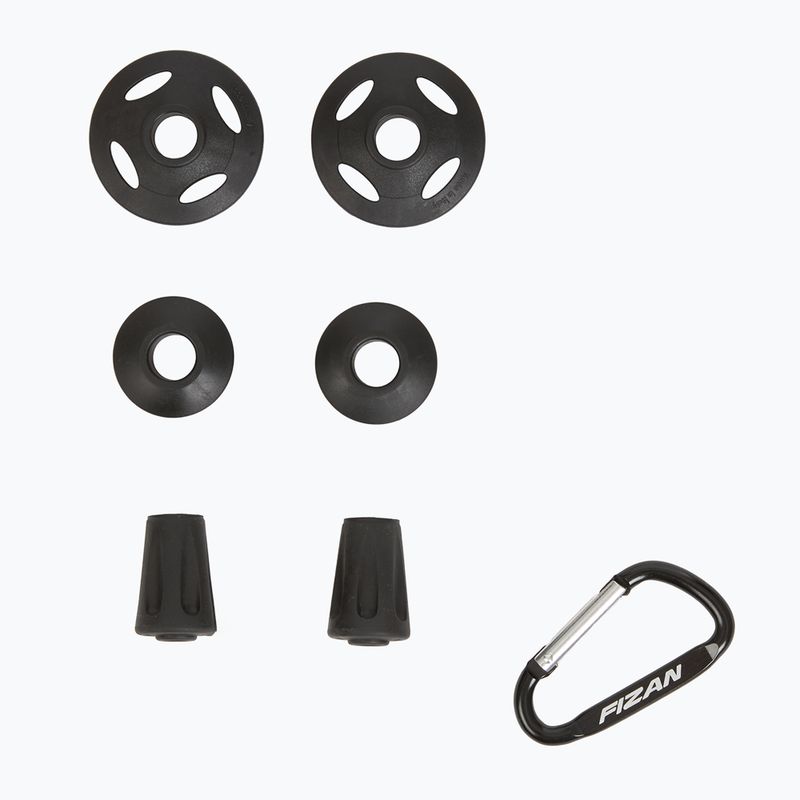 Bețe de trekking Fizan Compact red 7