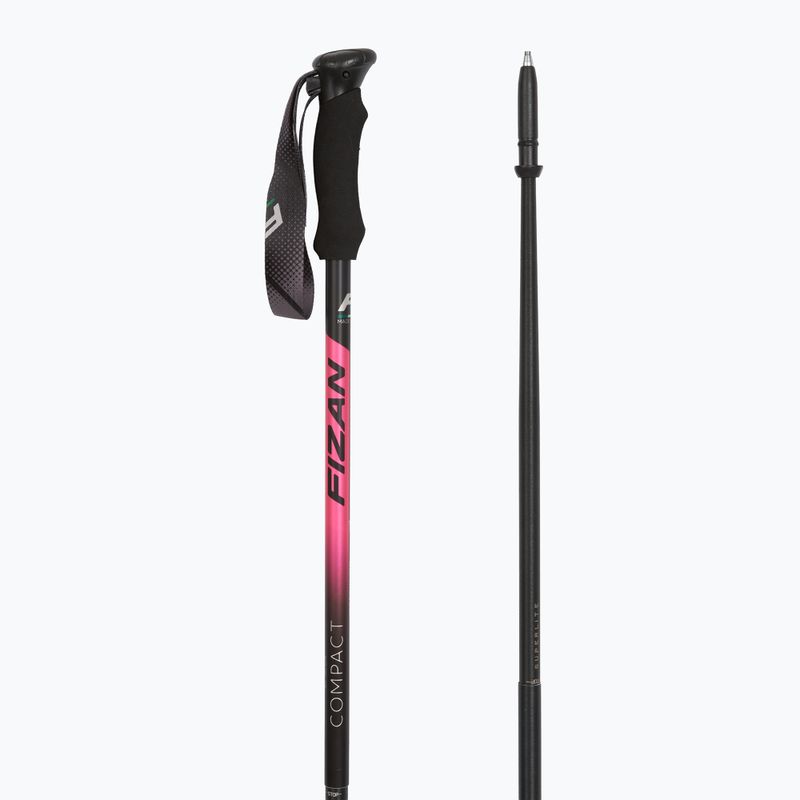 Bețe de trekking Fizan Compact pink 3