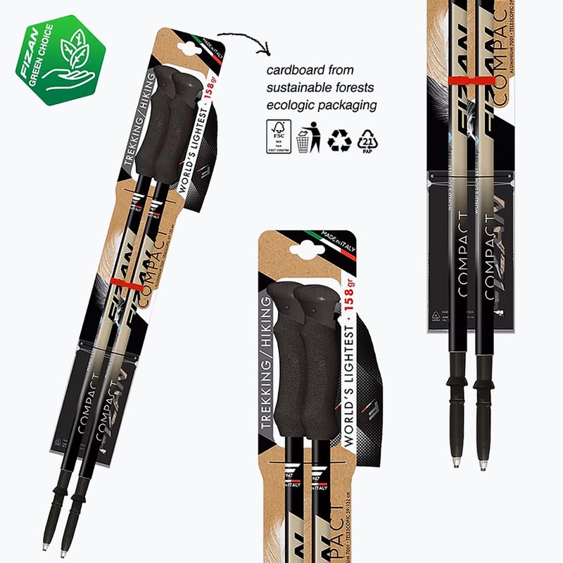 Bețe de trekking  Fizan Compact beige 3