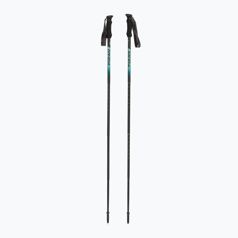 Bețe de trekking Fizan Compact 4 water green