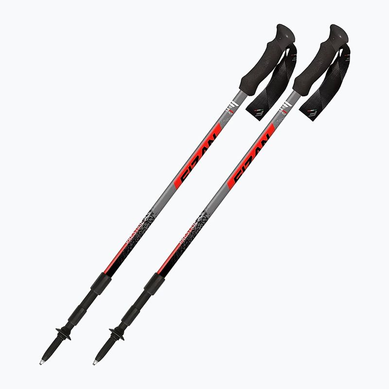 Bețe de trekking  Fizan Prestige A/S red