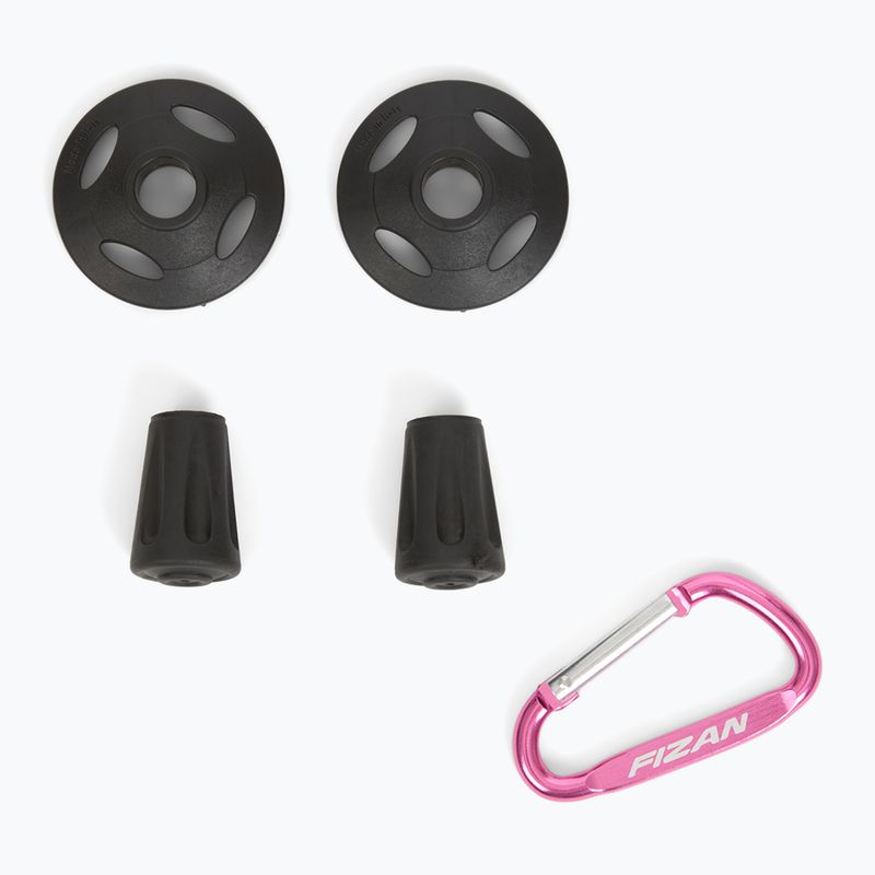 Bețe de trekking Fizan Tierra grey/coral 7