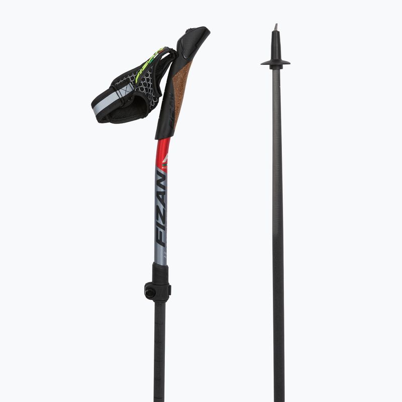 Bețe de nordic walking Fizan Carbon Pro Impulse red 3
