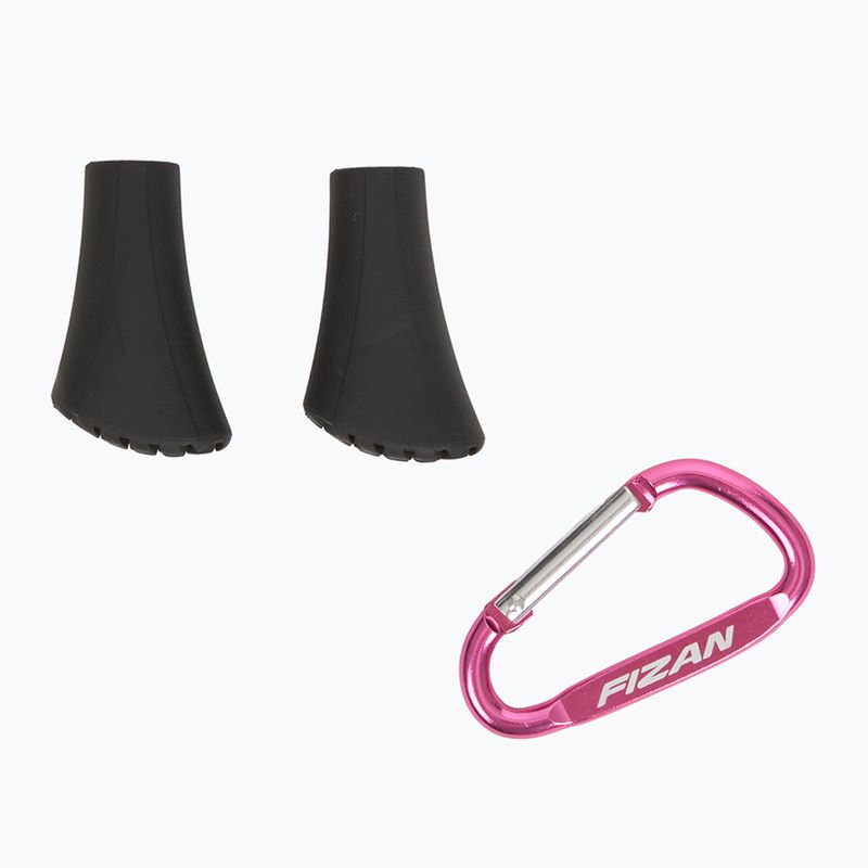 Bețe de nordic walking Fizan Carbon Pro yellow 7