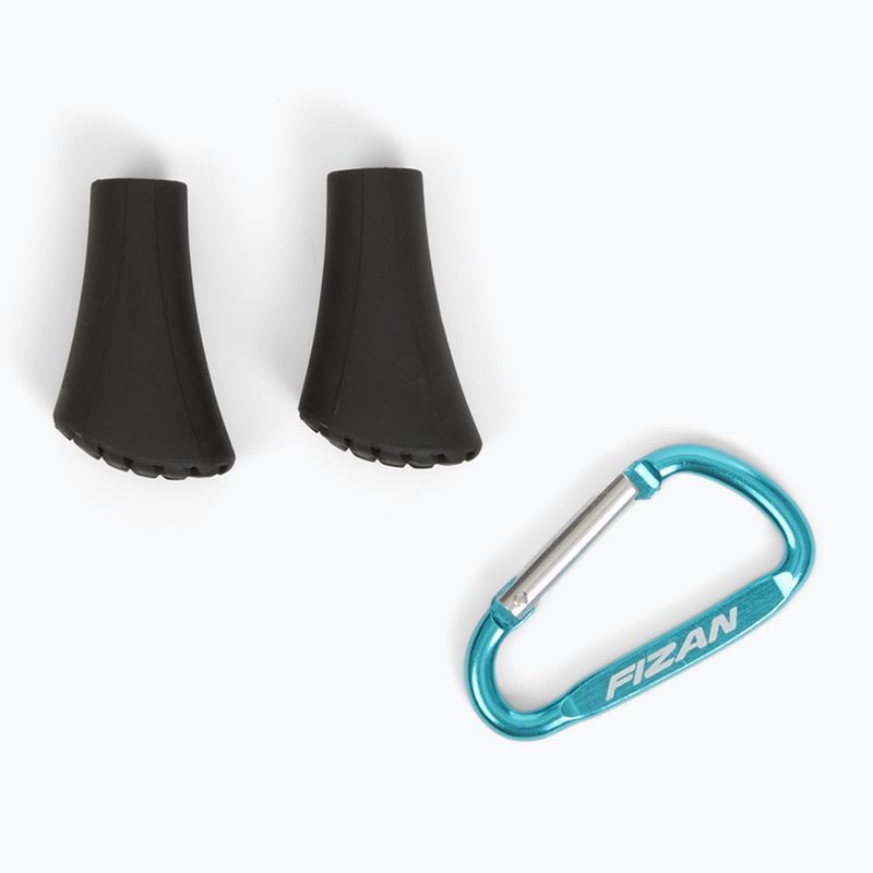 Bețe de nordic walking Fizan Tekno Race yellow 7