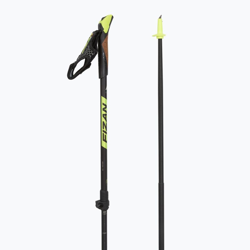 Bețe de nordic walking Fizan R-evolution yellow 3