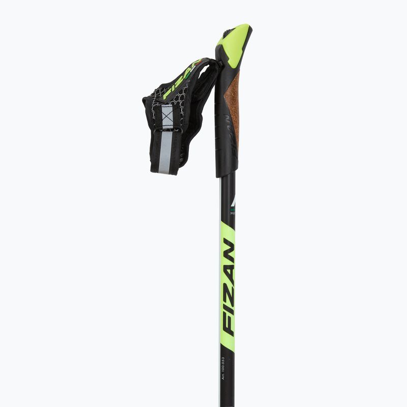 Bețe de nordic walking Fizan Carbon Race yellow 2