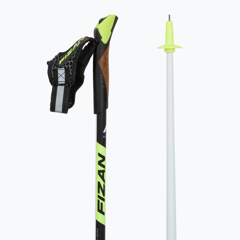 Bețe de nordic walking Fizan Carbon Race yellow 3