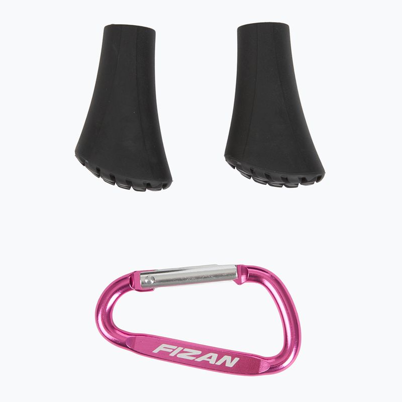 Bețe de nordic walking Fizan Carbon Race yellow 6