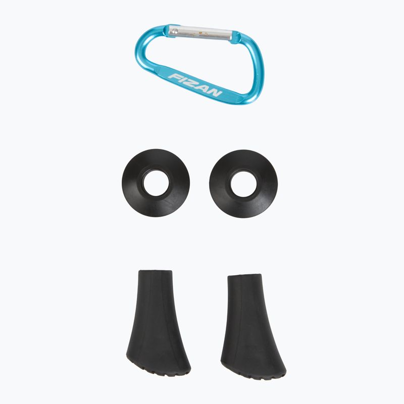 Bețe de nordic walking Fizan Runner blue 6