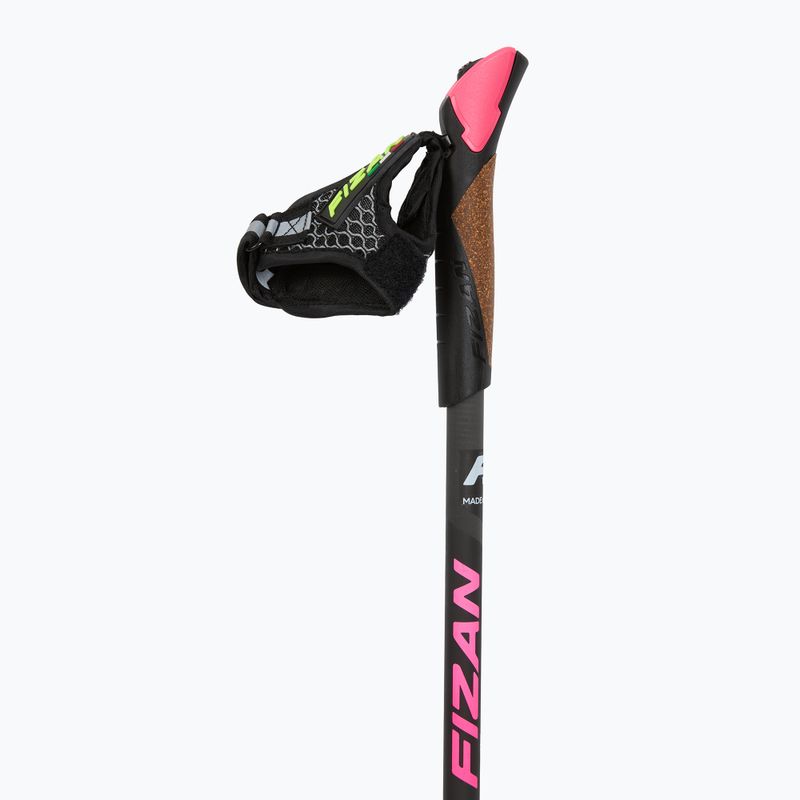 Bețe de nordic walking Fizan Runner pink 2