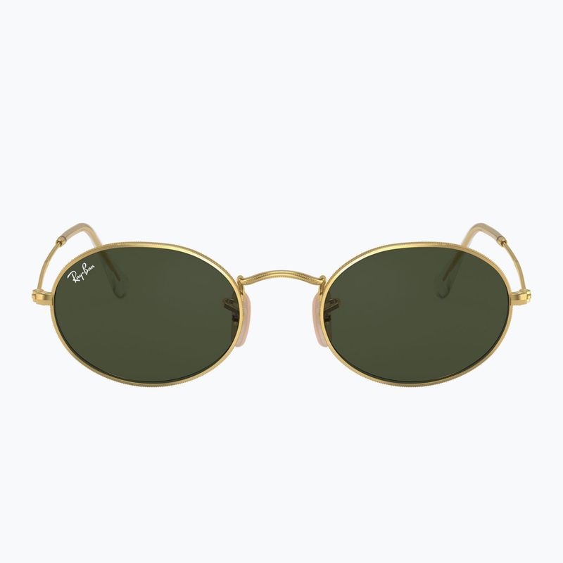 Ochelari de soare Ray-Ban Oval arista gold/green g-15 2