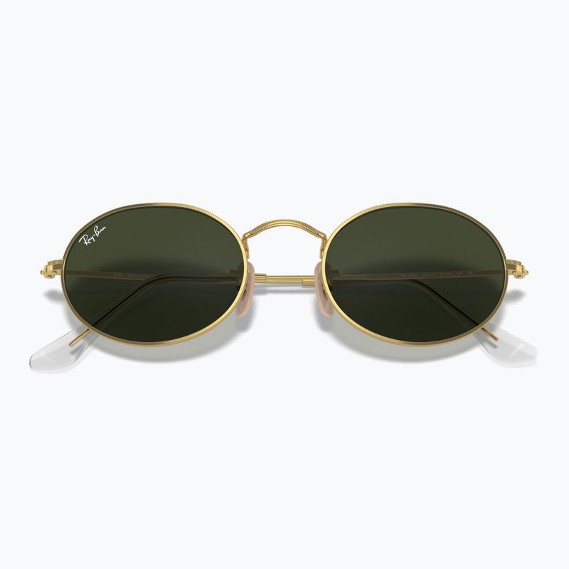 Ochelari de soare Ray-Ban Oval arista gold/green g-15 3