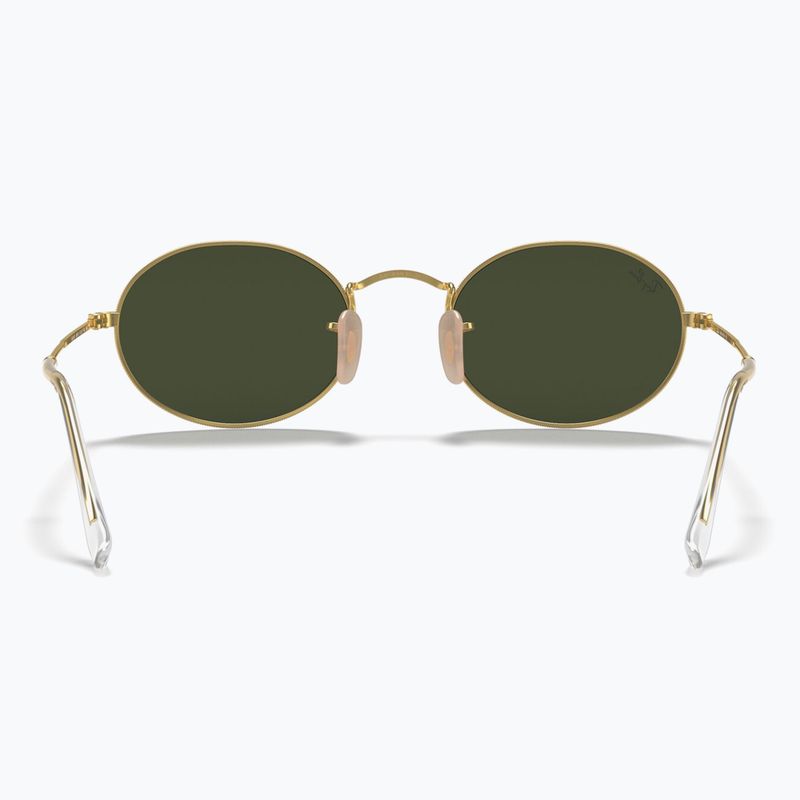 Ochelari de soare Ray-Ban Oval arista gold/green g-15 5