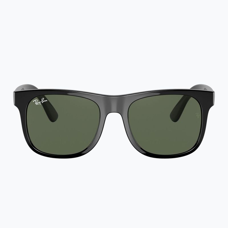 Ochelari de soare pentru copii Ray-Ban Justin black/dark green 2