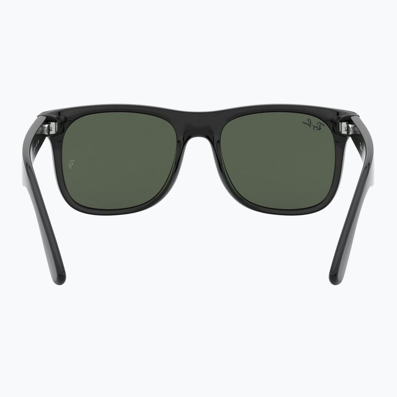 Ochelari de soare pentru copii Ray-Ban Justin black/dark green 6