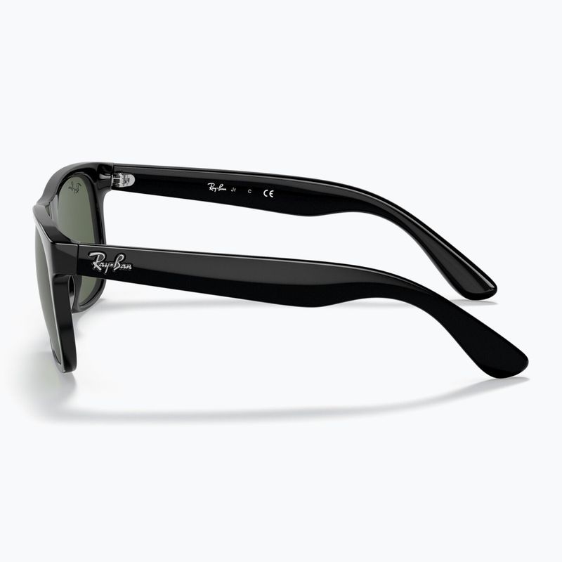 Ochelari de soare pentru copii Ray-Ban Justin black/dark green 7
