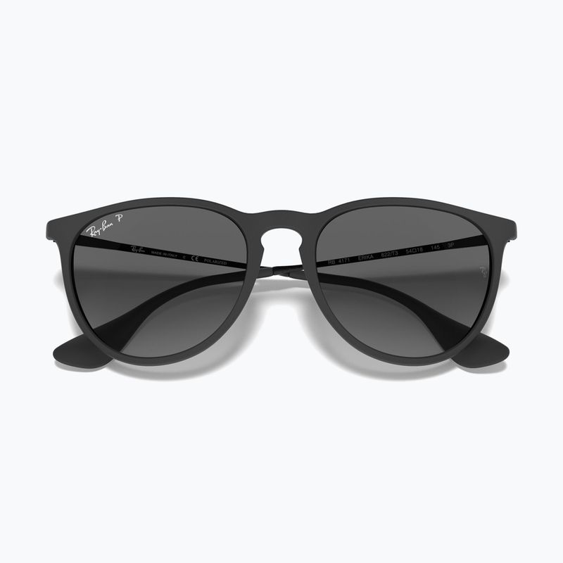 Ochelari de soare Ray-Ban Erika matt black/grey 3