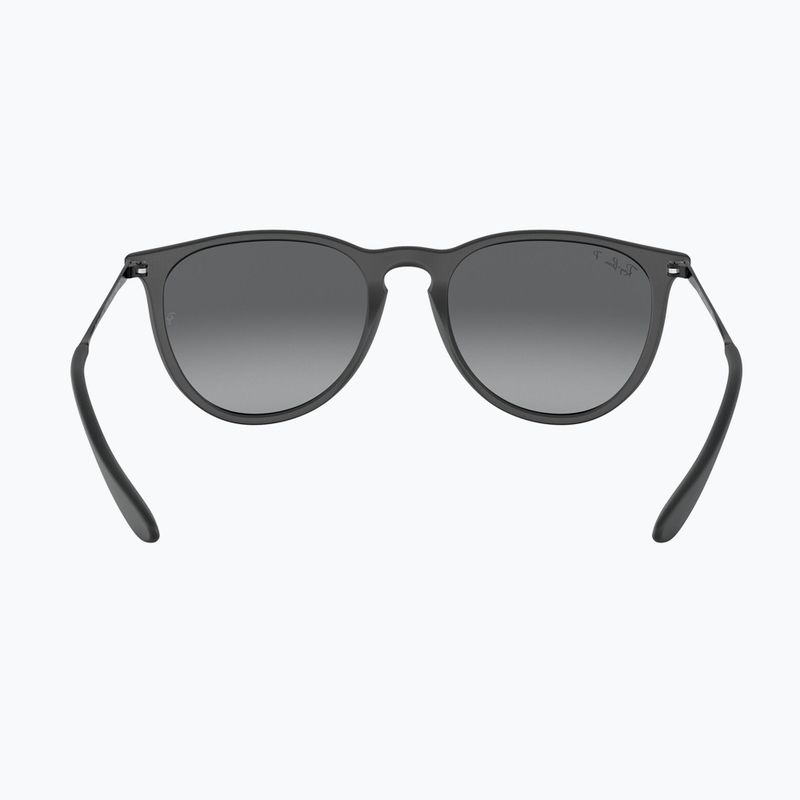 Ochelari de soare Ray-Ban Erika matt black/grey 5
